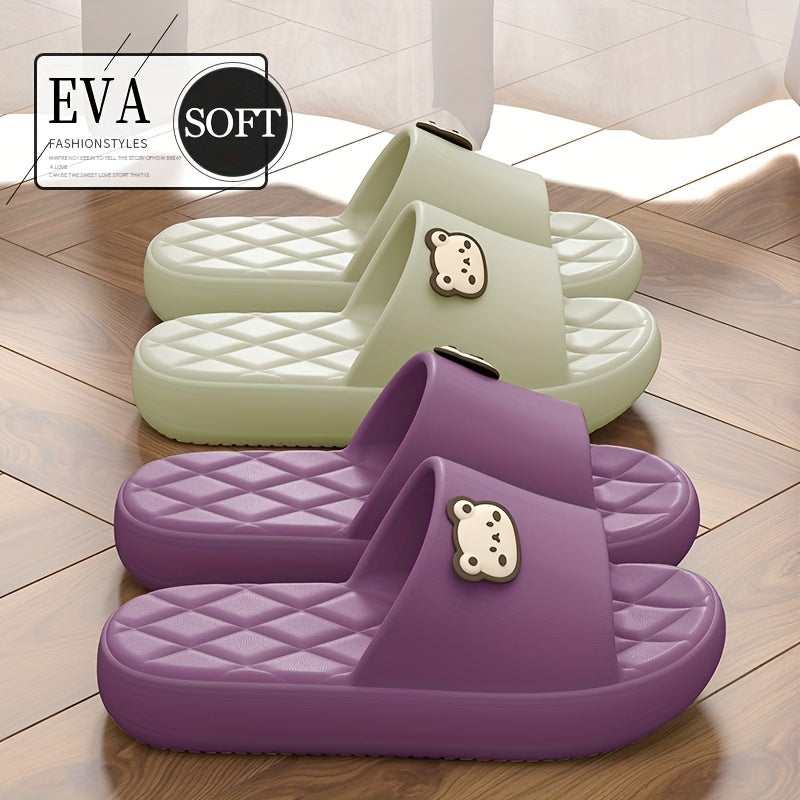 Unisex EVA Soft Slip-On Slippers for Men Women Indoor Outdoor Casual