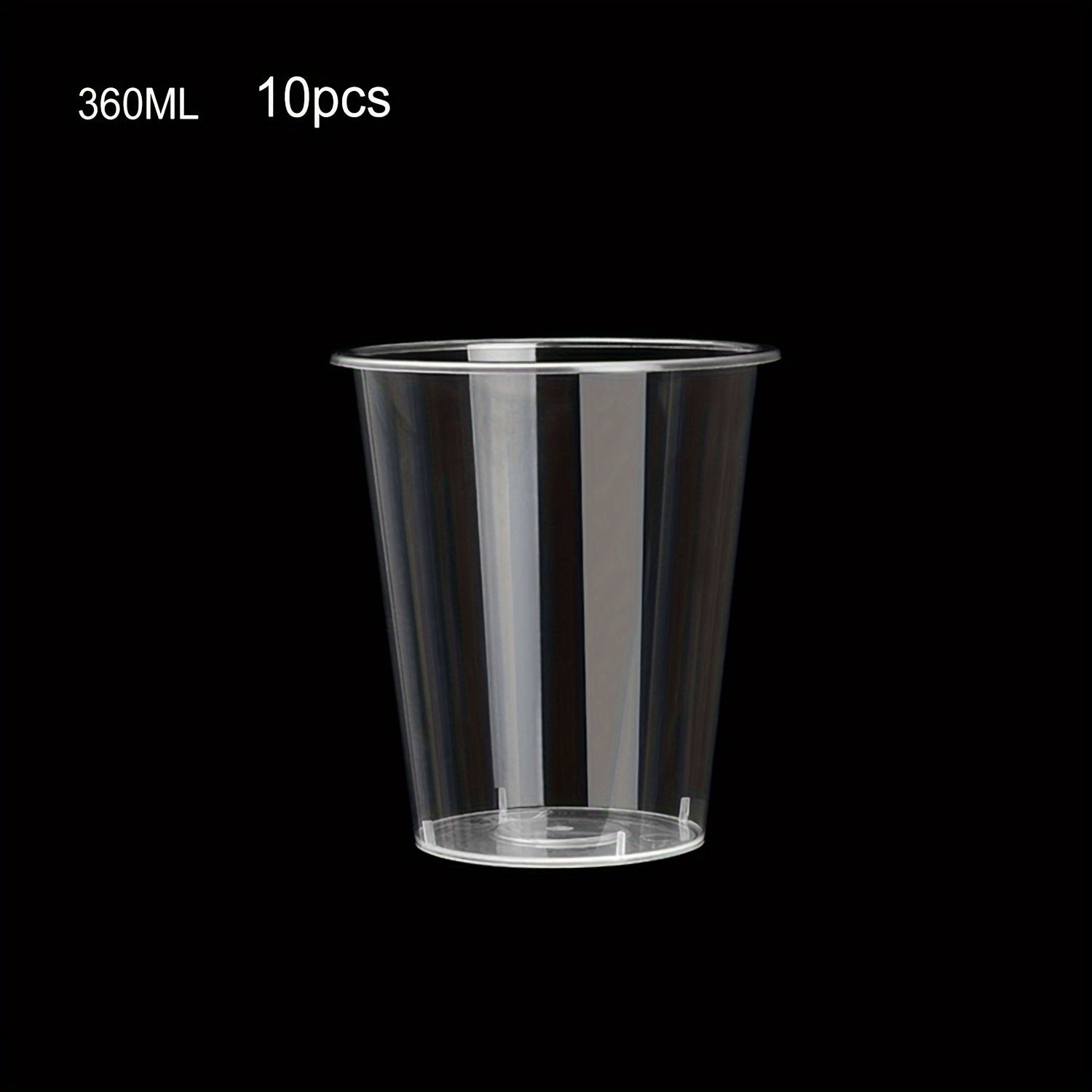 Frosted Plastic Cups with Lids 600ml 500ml 360ml Dishwasher Safe Eco-Friendly