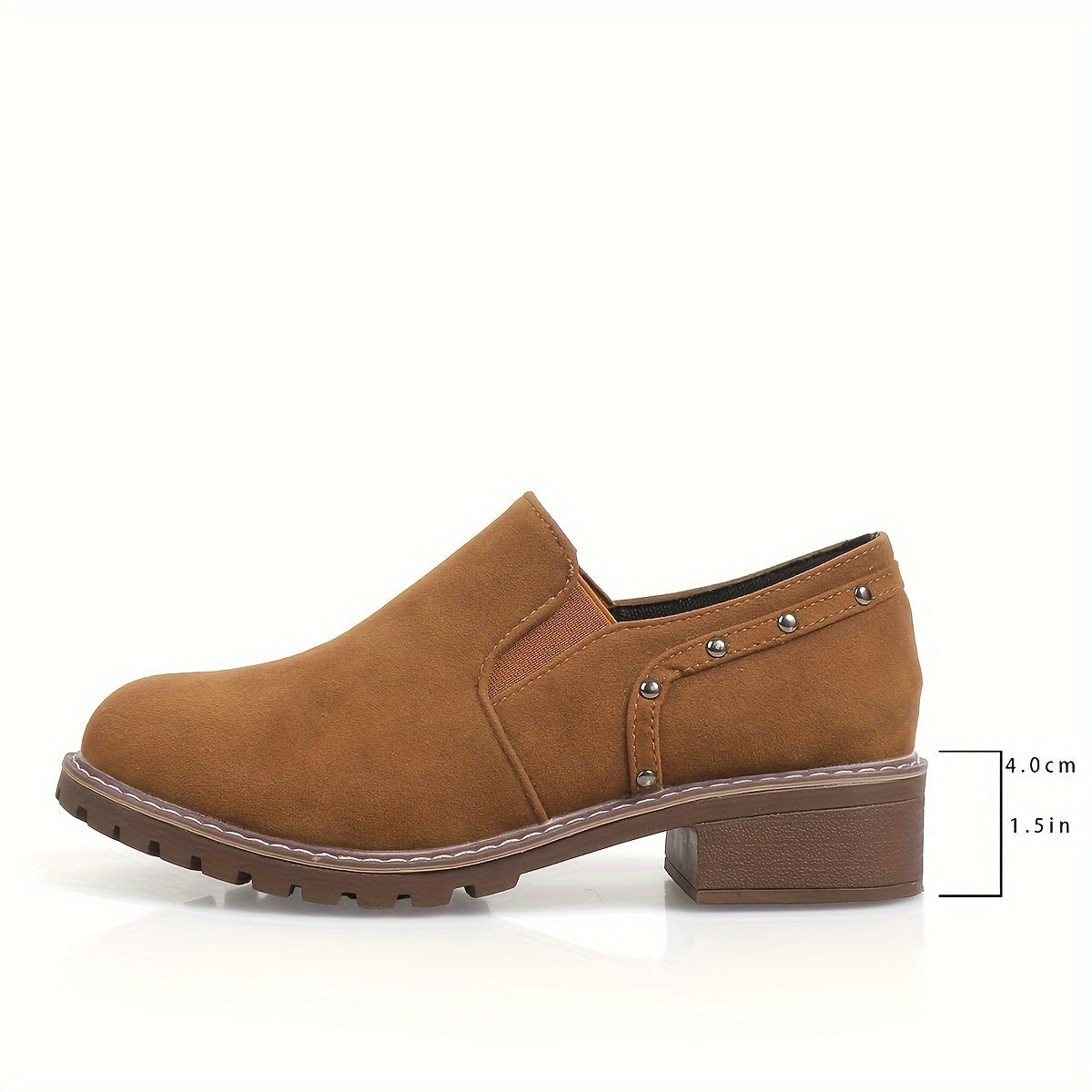 Men's Leather Casual Shoes Low Heel Comfortable Dress Shoes