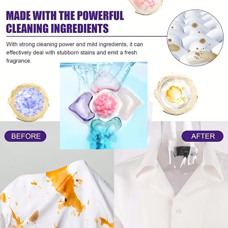 EcoClean Kir yuvish sabun podalari - 16/40/55 dona, 5 in 1 ko'p maqsadli, sulfatsiz, kuchli ifloslanishdan tozalash, yumshoq va kuchli tozalash, kvartira va yotoqxona uchun zaruriy narsalar.