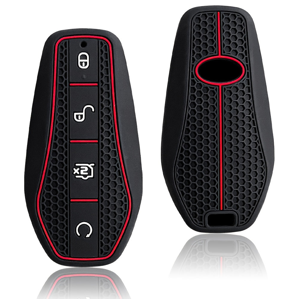 Premium Silicone Key Fob Cover for EV Remote Shockproof Wear-Resistant