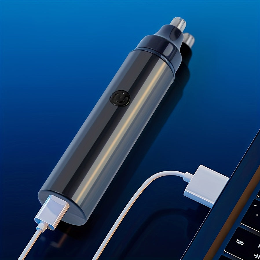 Recargable cortapelos para nariz y cejas para hombres y mujeres, afeitadora facial sin dolor