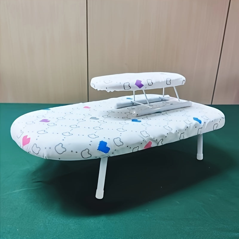 Mini Desktop Ironing Board with Sleeve, Compact, Portable, Stylish