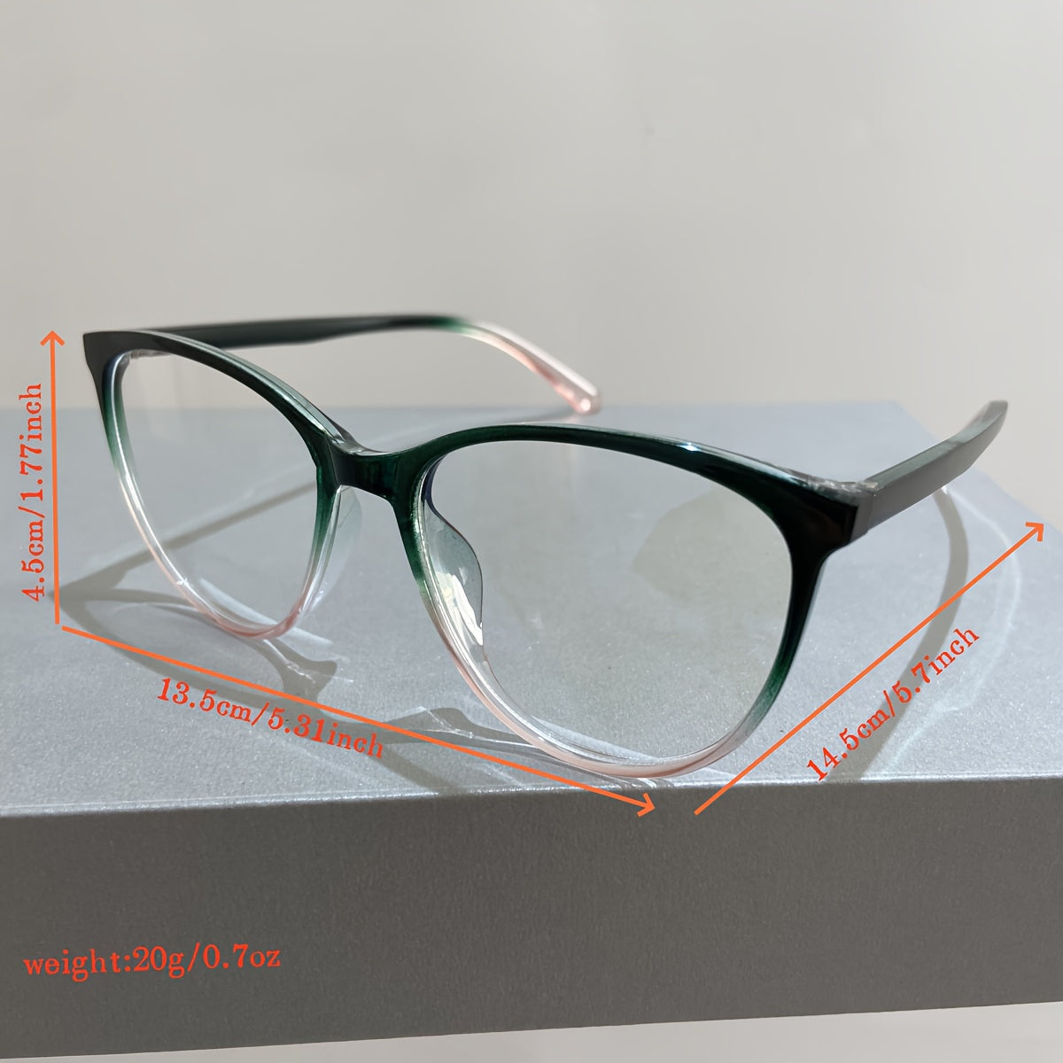 Овальные очки против синего света для мужчин и женщин, каркас из ПК, полный обод, квадратный стиль