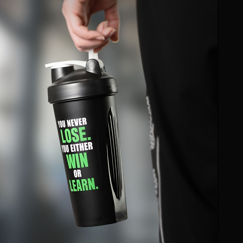 BPAsiz protein shaker shisha, oqib ketmas, bardoshli plastmassa, smuzi va mashqlar uchun