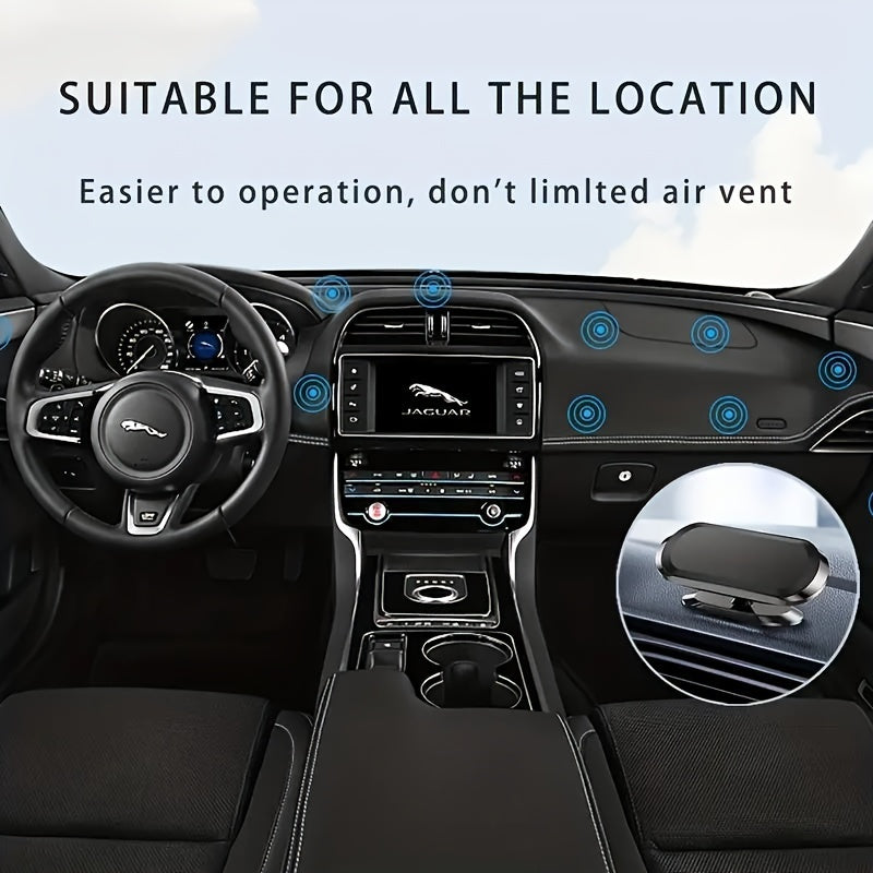 Magnitli avtomobil telefon uchun o'rnatish, alyuminiy qotishma, buriladigan, suv o'tkazmaydigan panel tutqichi