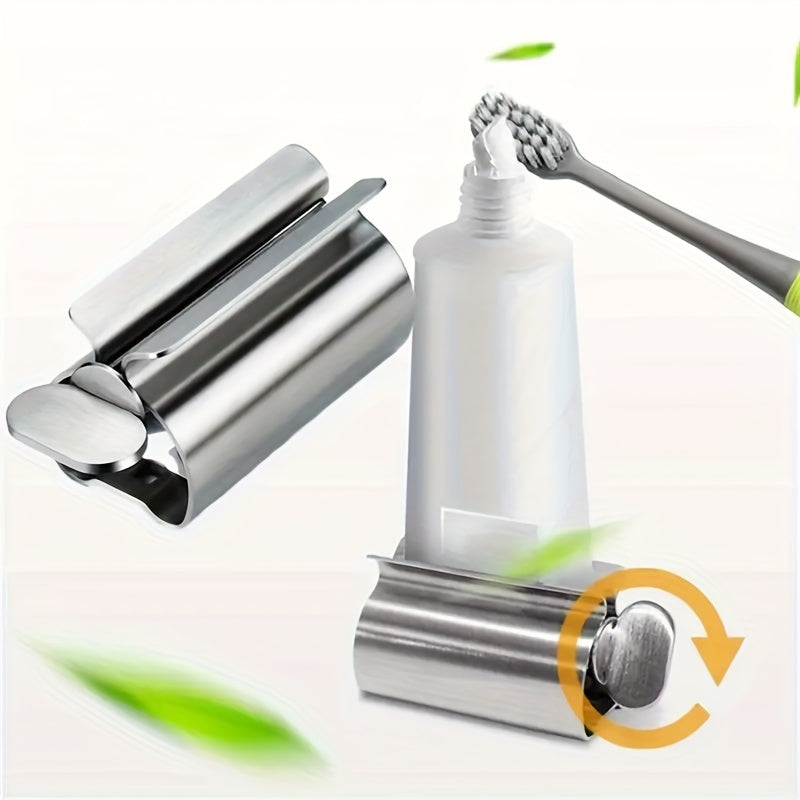 Stainless Steel Toothpaste Squeezer Labor-Saving Tube Wringer Bathroom