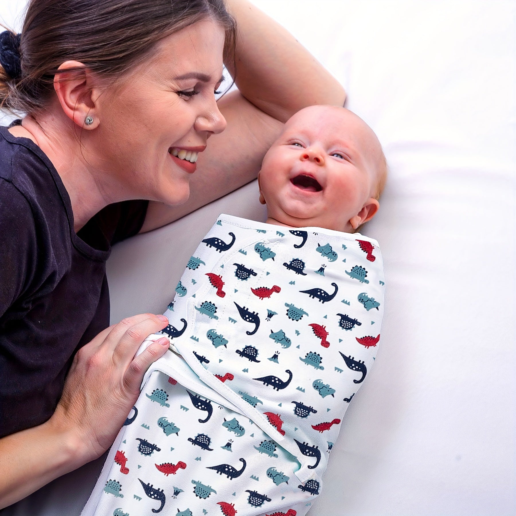 Baby Sleep Sack for Newborns 0-3 Months Adjustable Swaddle with Zipper and Cozy Design