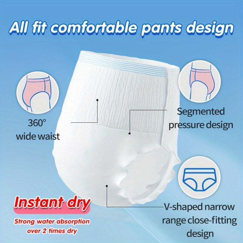 Adult Unisex Large Disposable Absorbent Diaper Pants for Elderly 30 Pieces