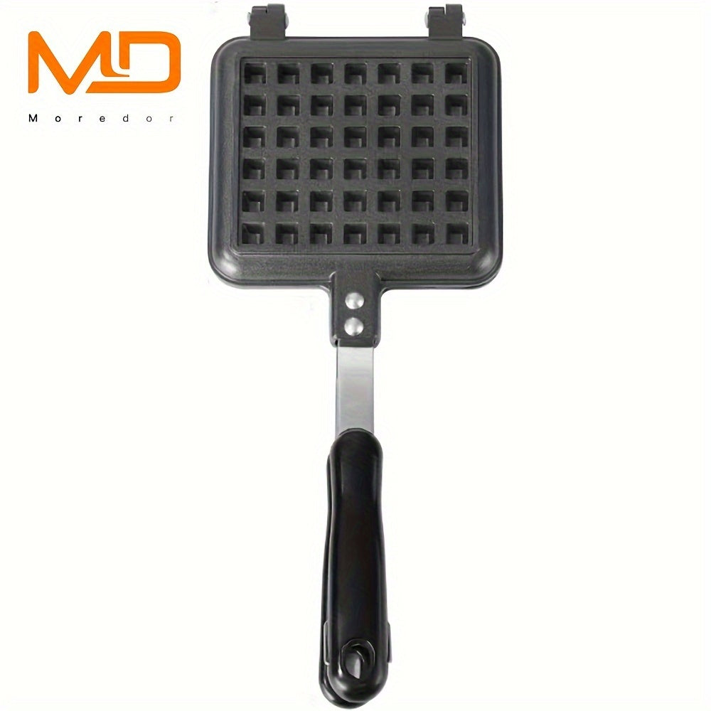 Мини-двусторонняя антипригарная вафельница для блинов и завтрака