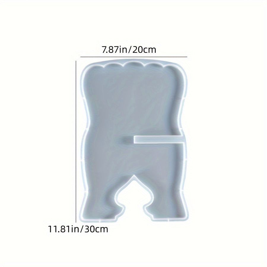 Silicone Mold for DIY Resin Book Stand and Music Sheet Holder