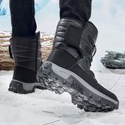 Women's Fleece-Lined Winter Tactical Boots, Waterproof, Thick Sole, Hiking