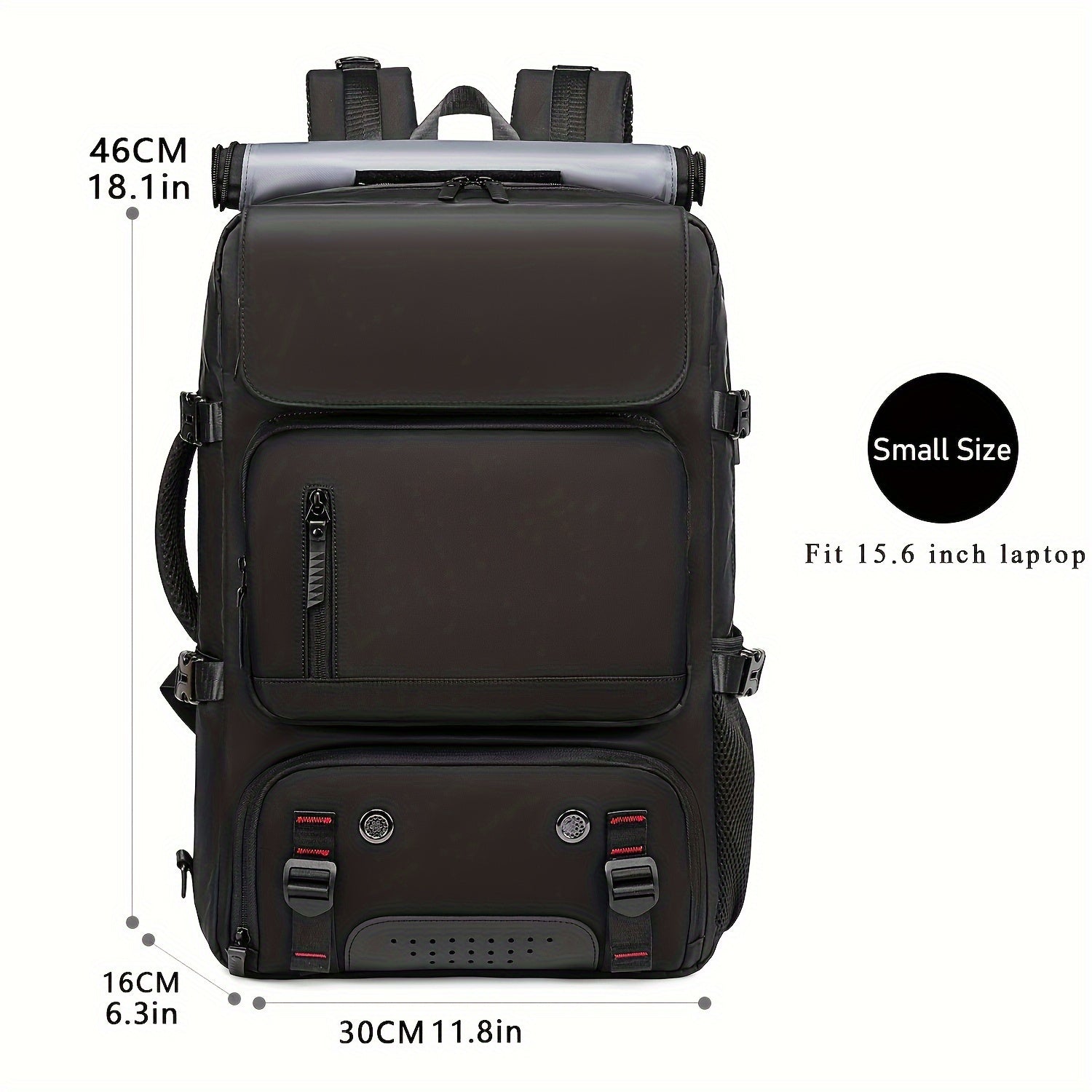 Ko'p funksiyali sayohat ruksak, noutbuk bo'limi, USB porti, katta sig'im, mustahkam naylon material. Qo'lda yuvish mumkin, professional quruq tozalash tavsiya etiladi. Guanchjouda ishlab chiqilgan.
