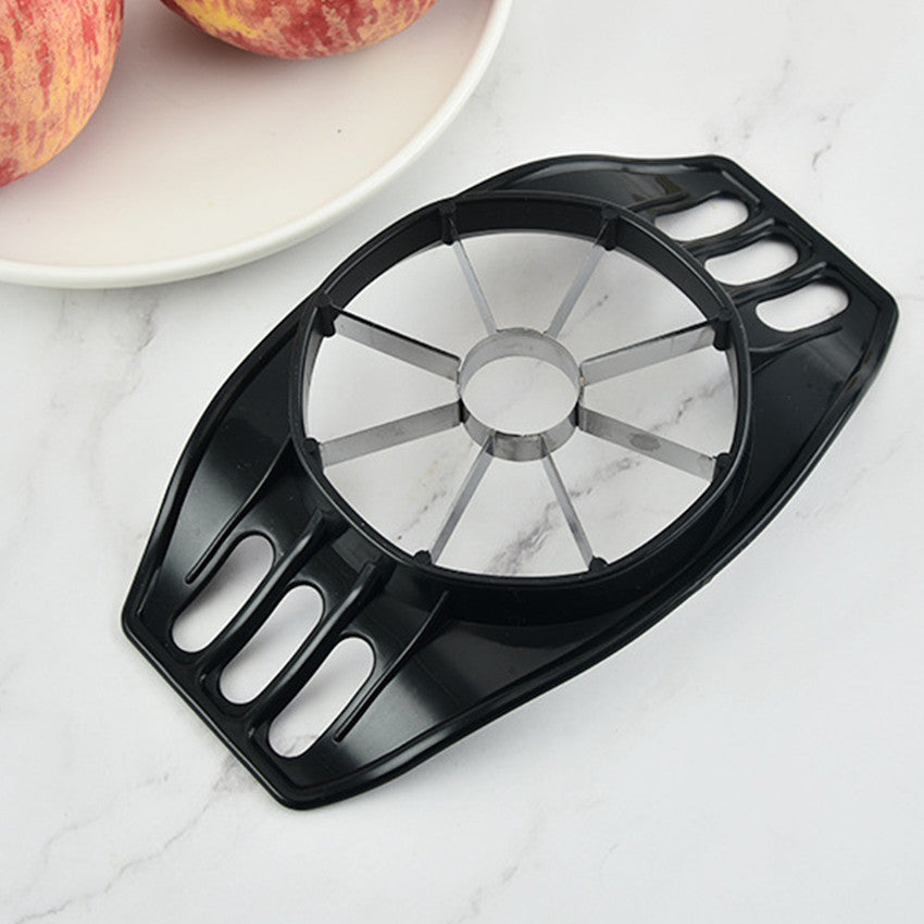 Stainless Steel Apple Slicer and Corer with Ergonomic Handle Manual Fruit Cutter