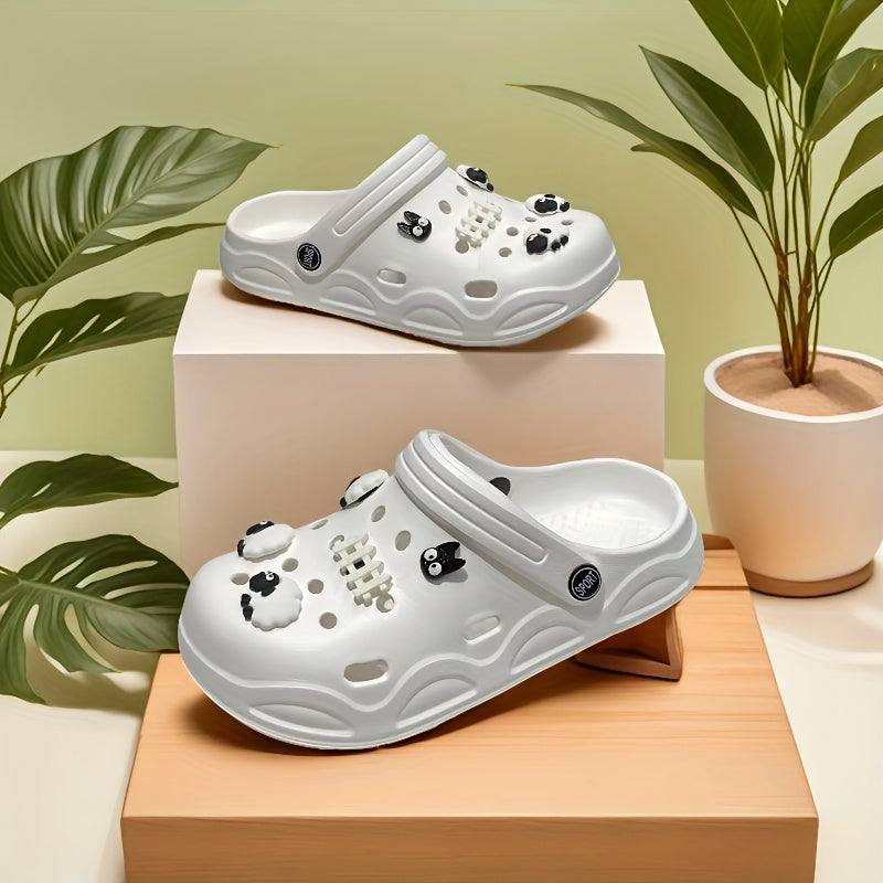 Women's EVA Hole Shoes for Summer Comfort Beach Travel Pair