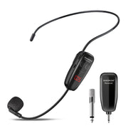 Wireless Microphone Headset for Fitness with LED Display 50M Range