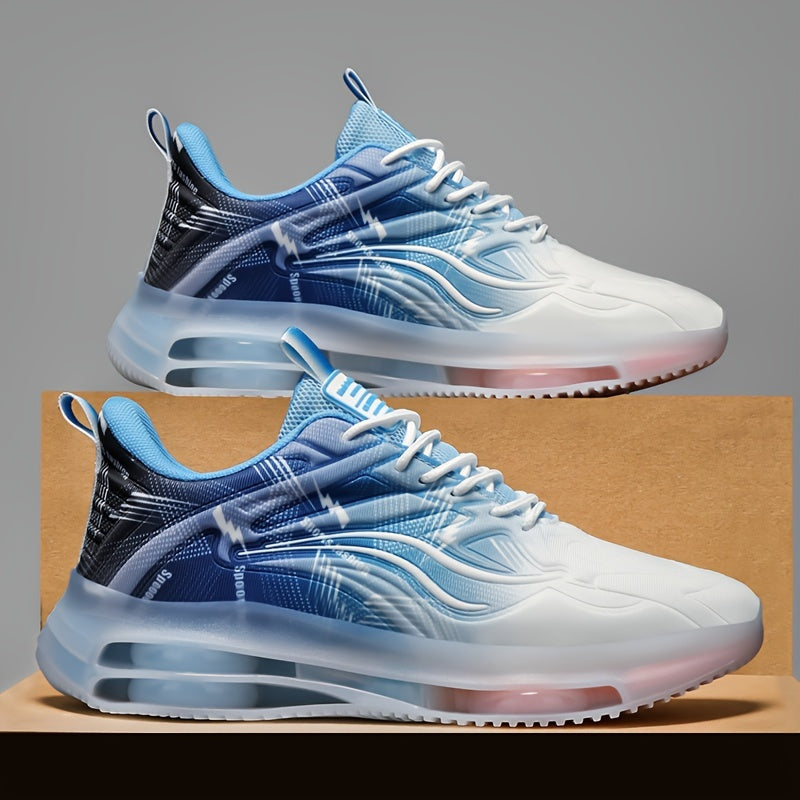 Men's Casual Sneakers Low Top Fabric Non-Slip Shock-Absorbing Street Style