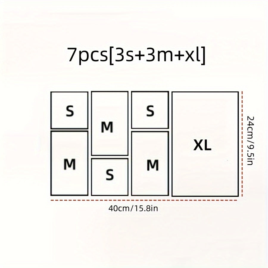 Akril makiyaj tashkilotchisi to'plami, to'lqinli shkaf saqlash va stol usti tasmali quti bilan