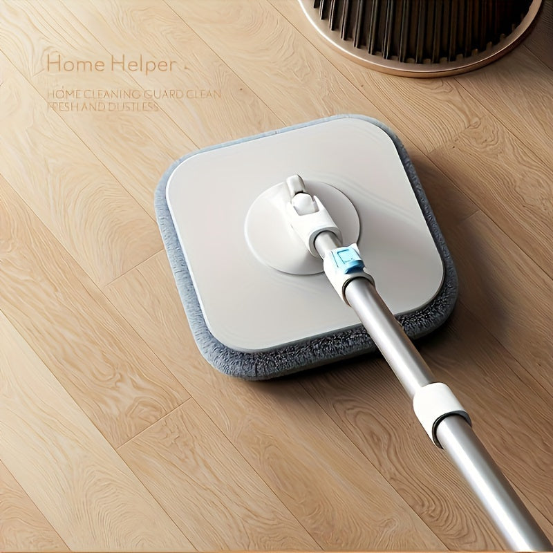 Juego de 5 paños de microfibra para cubo de fregona giratoria con separación de aguas residuales y eliminación de manchas