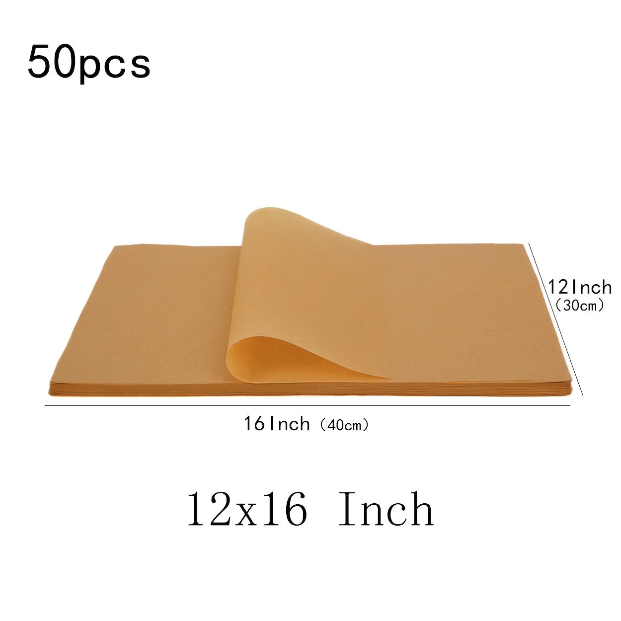 Baking Paper Non-Stick Waterproof Oil-Proof High-Temperature Resistant 220°C