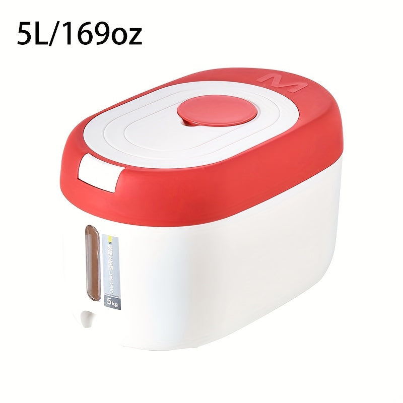 Commercial Rice Storage Bin Airtight Moisture-Proof Large Capacity Kitchen Food Grade