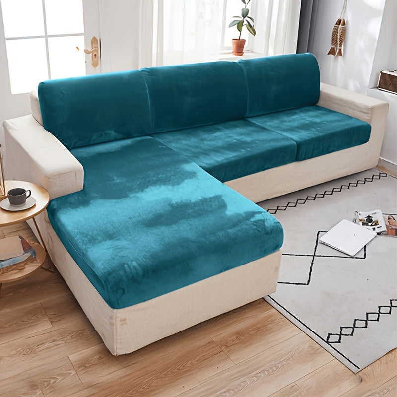 Velvet Sofa Slipcover for Home Decor Protection and Style