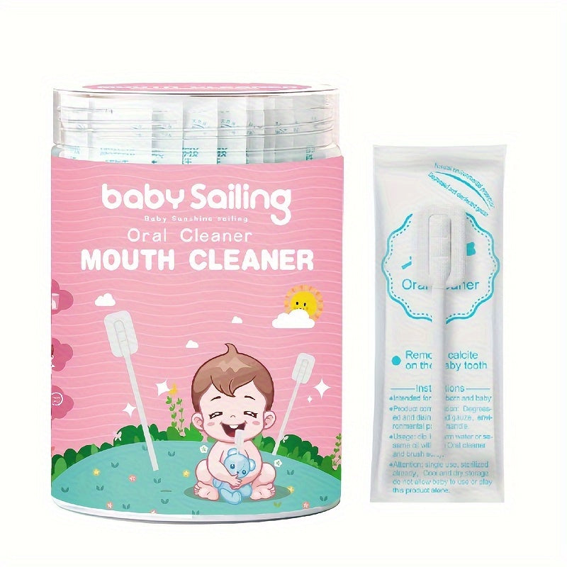 30 Pack Disposable Tongue Cleaners Soft Oral Care Toothbrushes for Adults and Children White