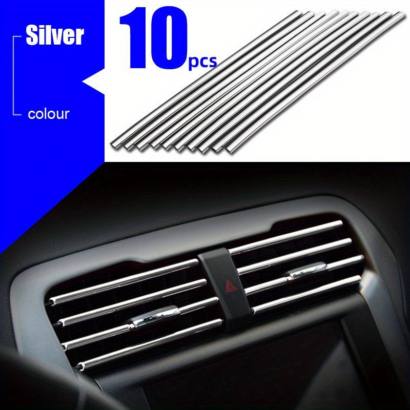 Universal Car Interior Air Conditioning Outlet Decorative Soft Strip