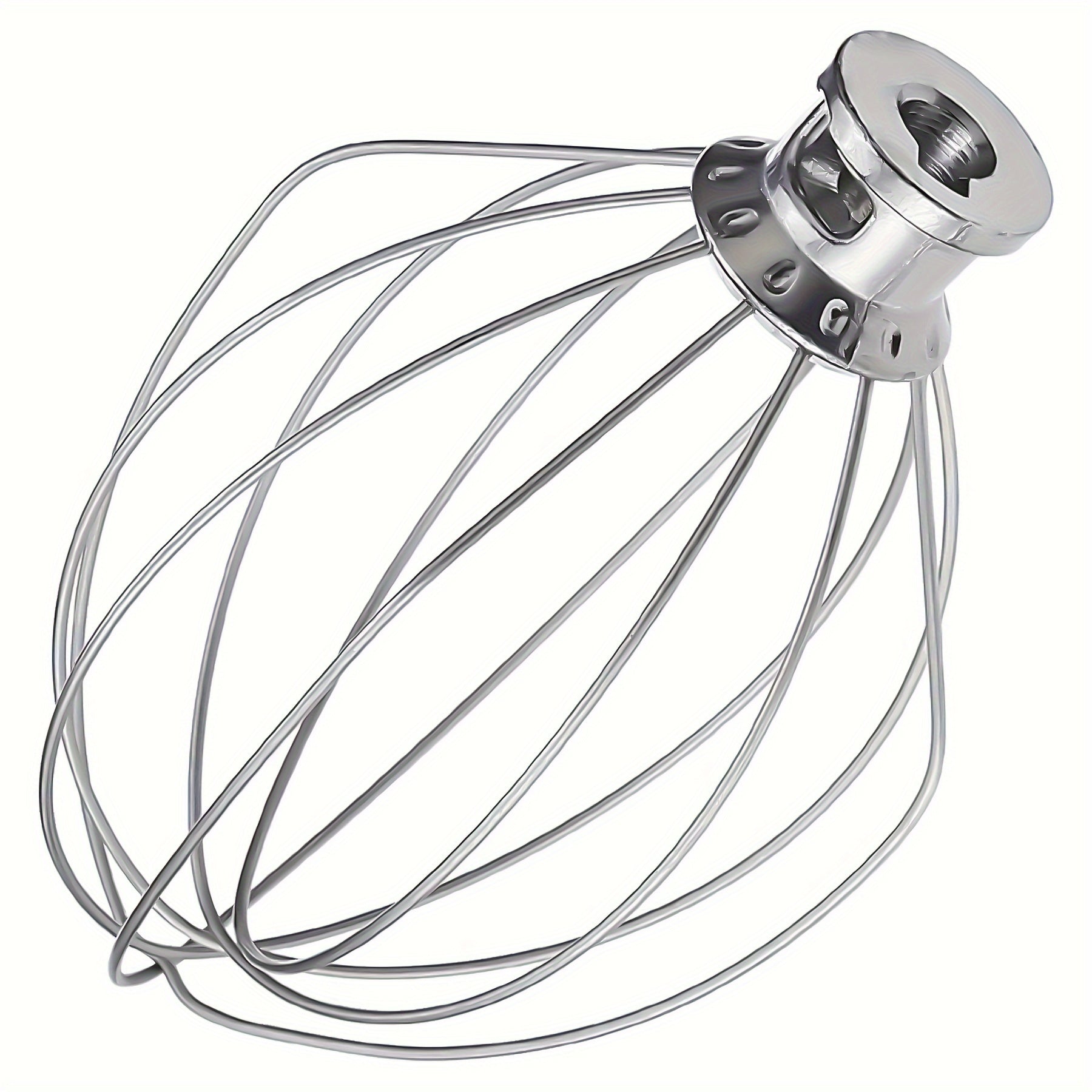 Stainless Steel Wire Whisk Attachment for Stand Mixer Egg and Cream Beater
