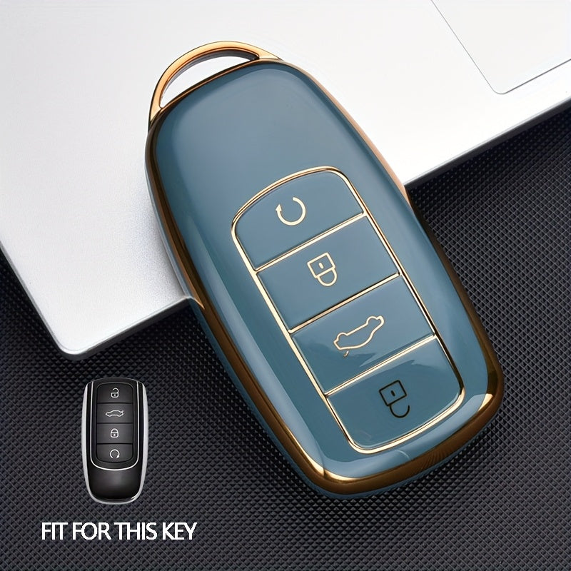 Universal TPU Car Key Cover Scratch-Resistant Protective Fob Case