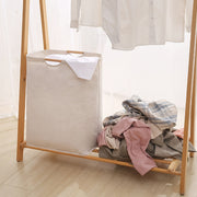 Large Foldable Waterproof Laundry Basket with Handles for Bedroom Bathroom Dorm 1 or 2 Pieces