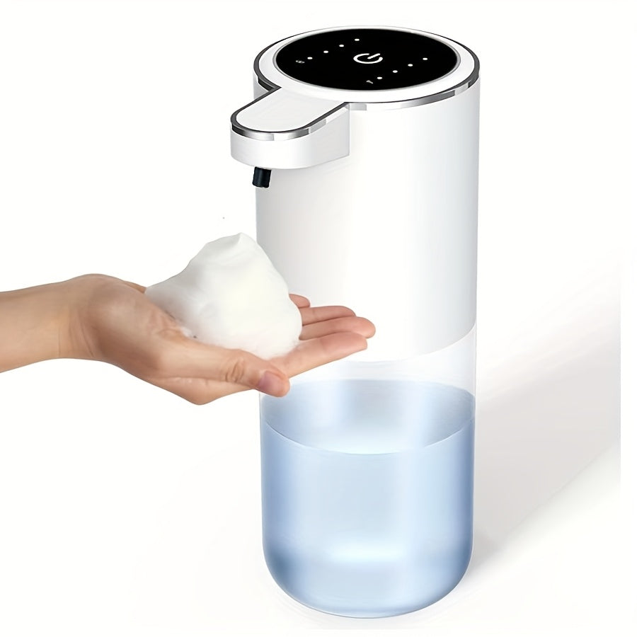 Automatic Foam Soap Dispenser Wall Mount 380ml Touchless Rechargeable Plastic Bathroom Kitchen