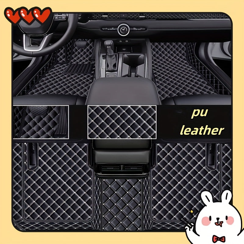 Rangli PU charmashiq avtomobil podalniki matolari sedan uchun suv o'tkazmaydigan changga qarshi chizishga qarshi qattiqlik