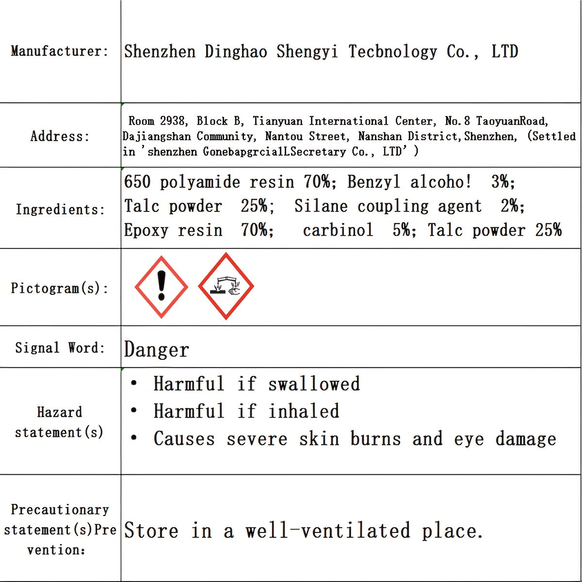 Red Metal Adhesive Gel Waterproof for Automotive Repairs Welding and Bonding