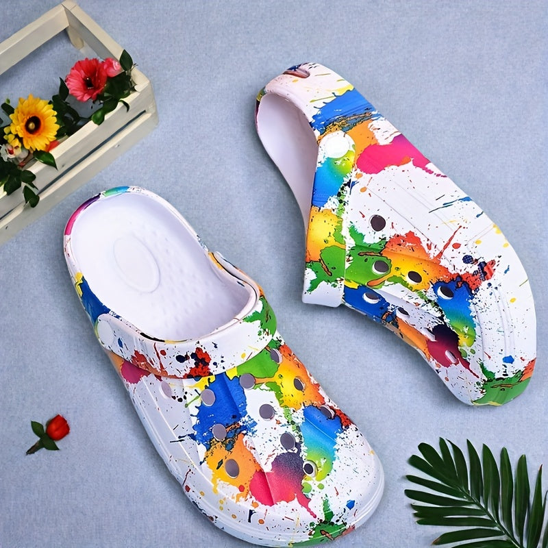 Unisex EVA Ink Splash Design Wallet Colorful Creative Gift