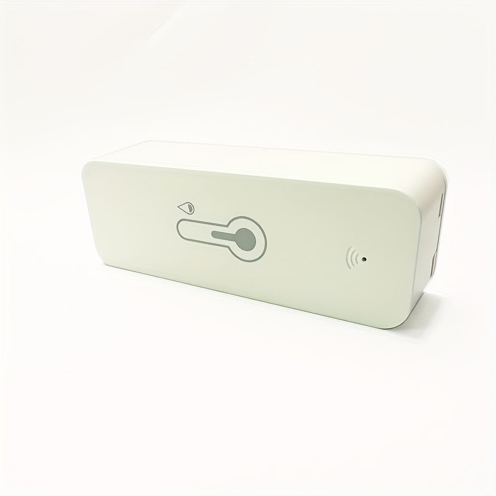 Sensor de temperatura y humedad WiFi mini para automatización del hogar inteligente, control por voz compatible con Alexa y Google