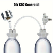Aquarium CO2 System for Aquatic Plants with Diffuser Valve and Pressure Device