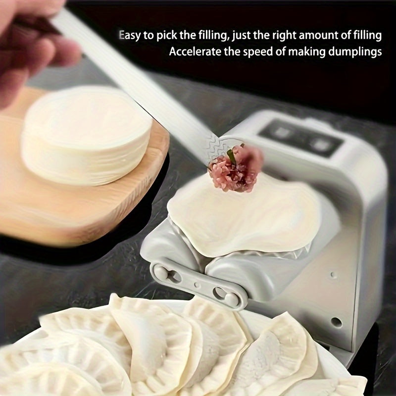 Rechargeable Automatic Dumpling Maker for Home Use Makes 1500 Dumplings per Charge