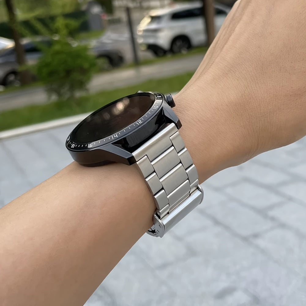 Stainless Steel Watch Strap 20mm 22mm for Samsung Galaxy and Huawei Smartwatches