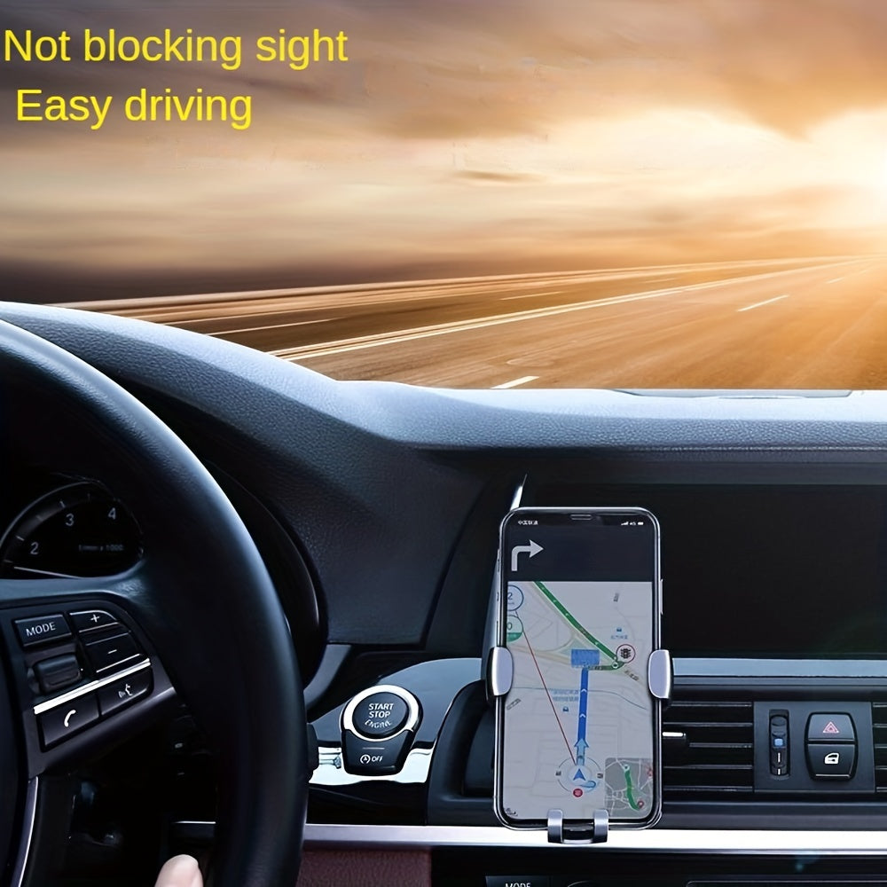 Universal avtomobil telefon uchun tutqich navigatsiya uchun, shovqinsiz, havo chiqishi uchun montaj
