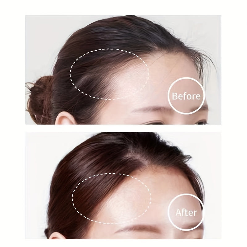 Women Waterproof Hairline Root Cover Up Natural Black Brown Eyebrow Powder