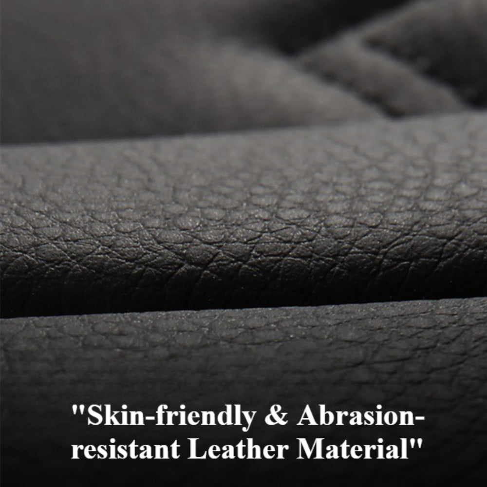 Full Cover Car Seat Cushion Black and White Breathable Non-Slip Protector