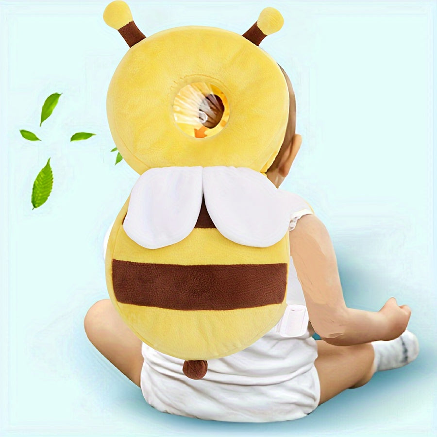 Baby Pillow for Infants 0-3 Years Soft Polyester Head Protector Toddler Safety Cushion Animal Design
