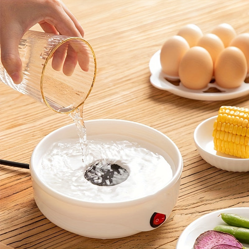 Electric egg cooker with vegetable steamer 14 capacity BPA-free signal indicator