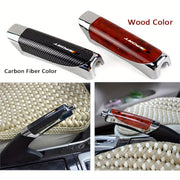 Car Handbrake Cover Carbon Fiber Style for Vehicle Interior Accessories