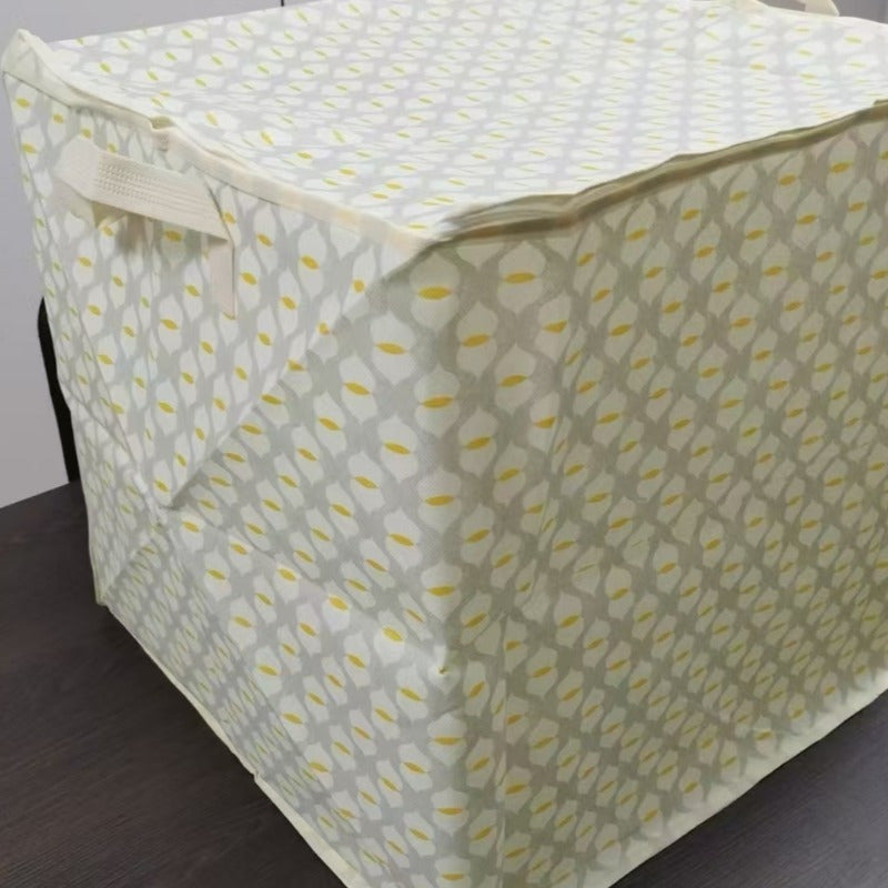 Foldable Storage Bag Waterproof Soft Fabric with Wide Handles for Clothing Bedding Toys