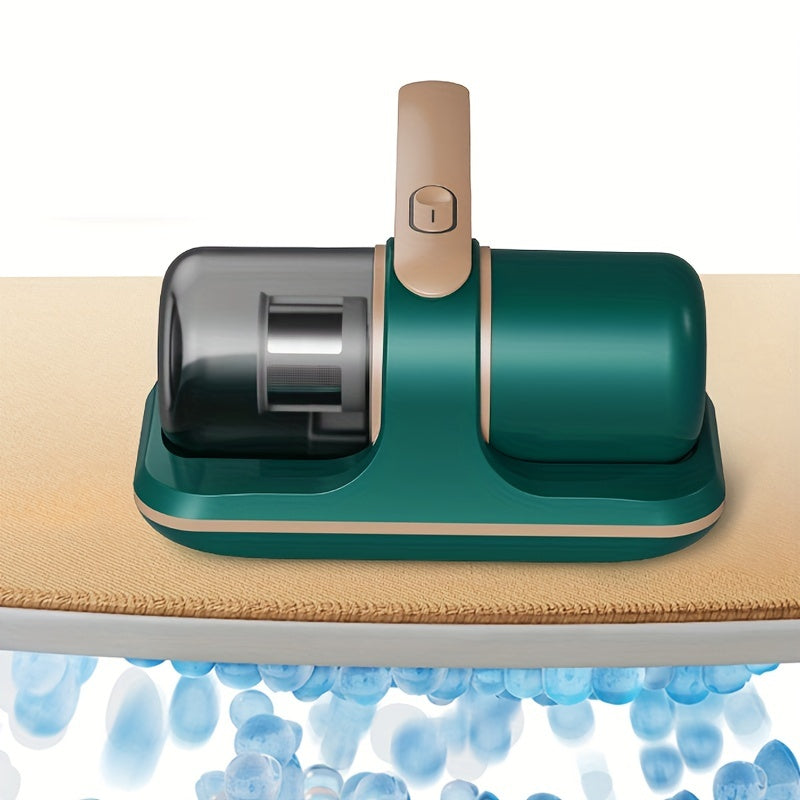 Kuchli, simsiz va USB orqali zaryadlanadigan portativ changyutgich, to'shak, divan va gilamlarni tozalash uchun ideal. Zamonaviy filtr tizimi, LED displey va nafis yashil va oltin ranglari bilan jihozlangan.