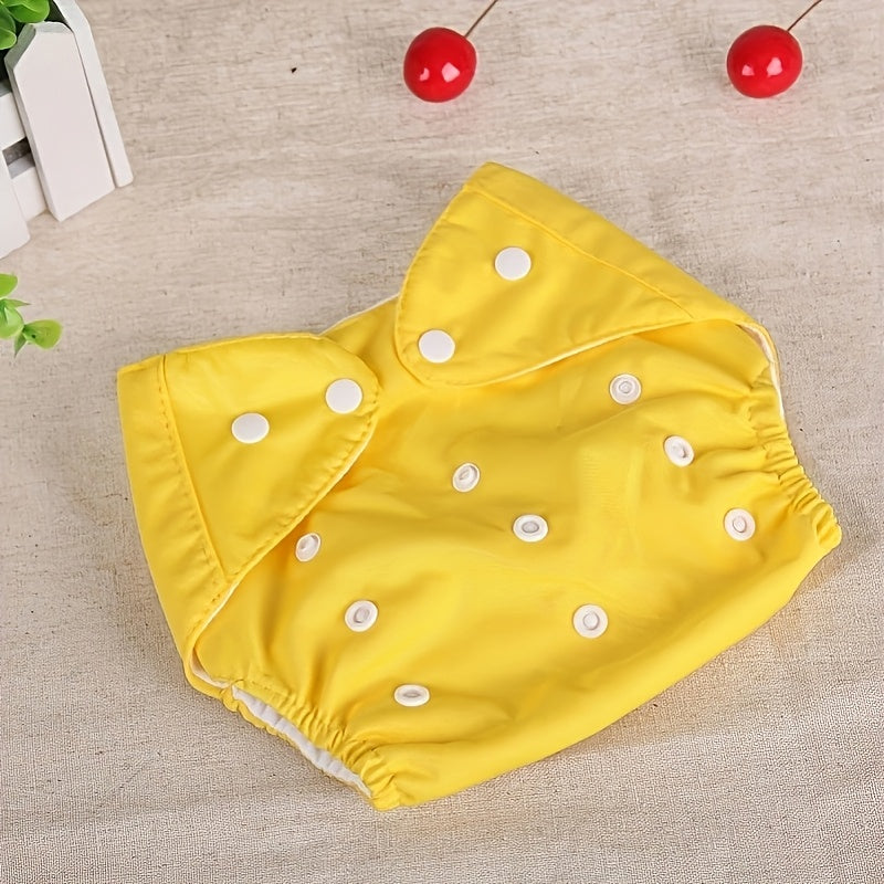 Reusable Cotton Diaper Pants for Babies and Toddlers Waterproof Breathable Cloth Diapers Mixed Colors