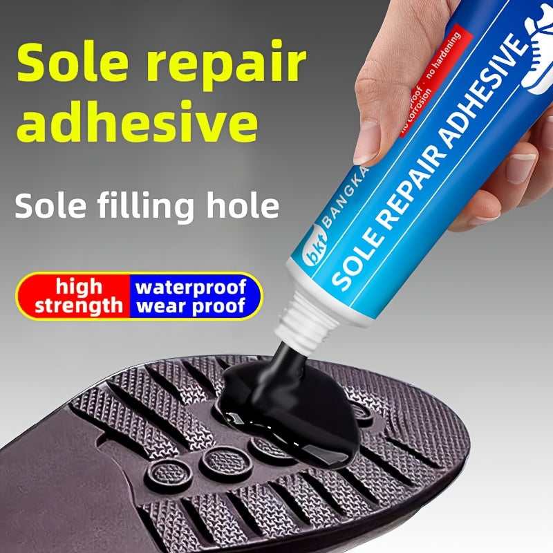 Shoe Repair Adhesive Waterproof Rubber-Compatible with Application Tool
