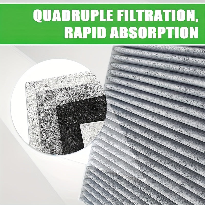 Cabin Air Filter Universal Compatible with Multiple SUV and Sedan Models